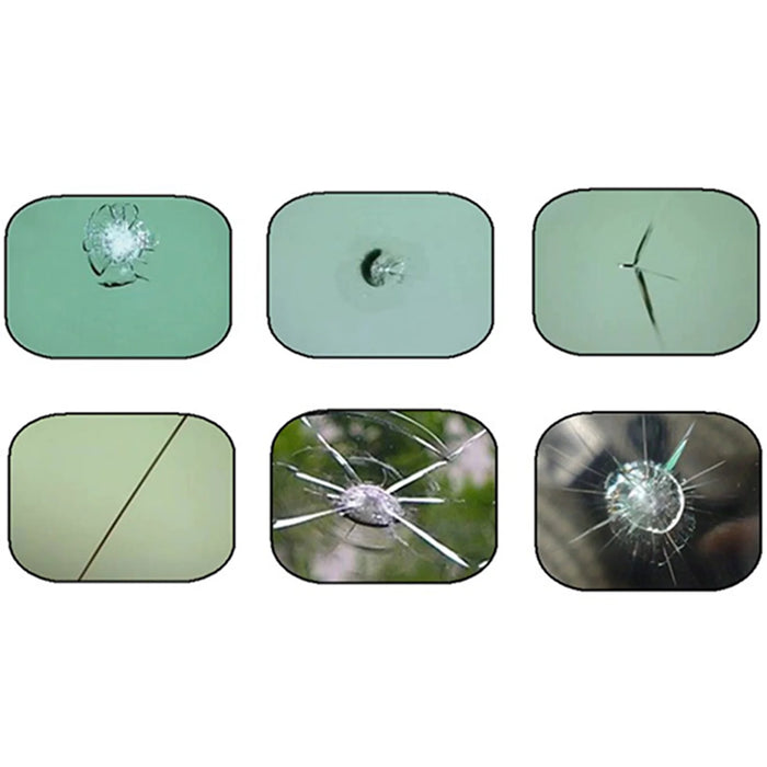Diy Car Windshield Repair Kit Fix Cracks Scratches