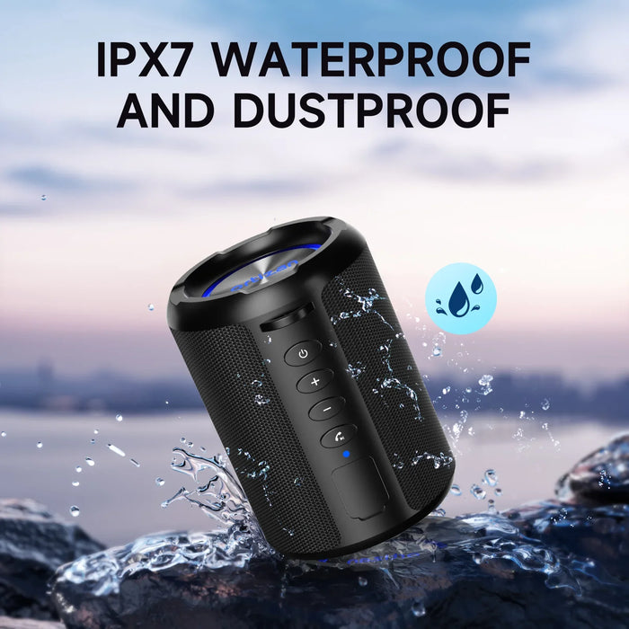 Waterproof Bluetooth Speaker With Rgb Lights X9S