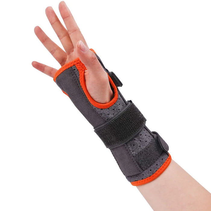 Adjustable Wrist Brace For Carpal Tunnel Unisex Night Support With Splints