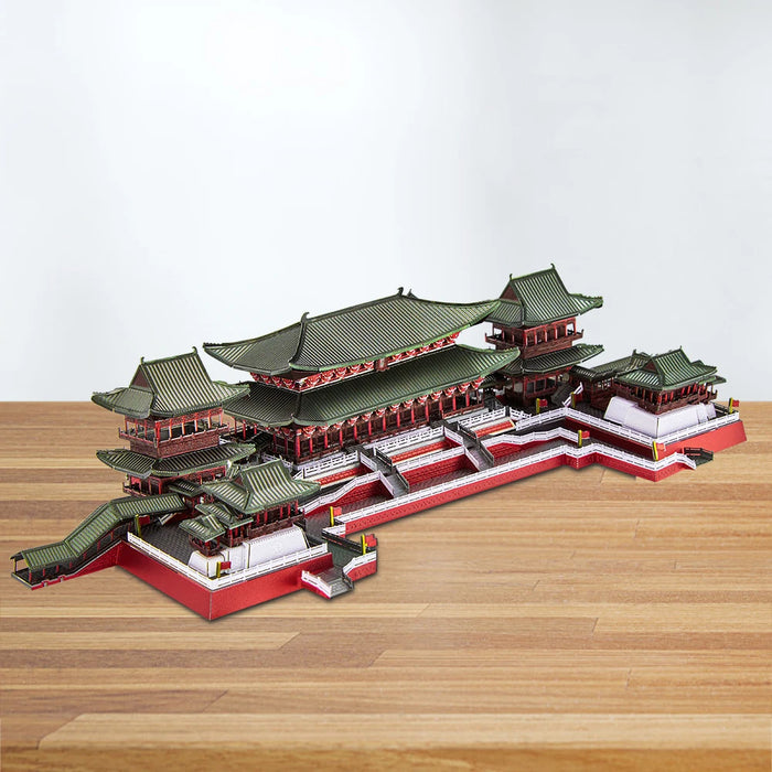 232 Piece Metal 3D Puzzle Set For Adults Daming Palace Model Kit