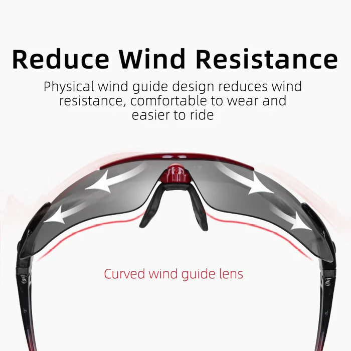 Photochromic Cycling Sunglasses For Outdoor Sports