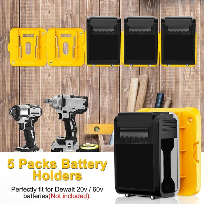 14.4V 18V Battery Storage Rack For Dewalt Tools