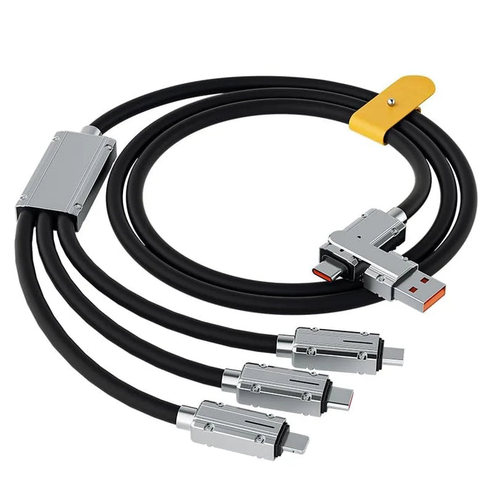 Multi Use 5 In 1 Usb C Charging Cable 120W 4Ft