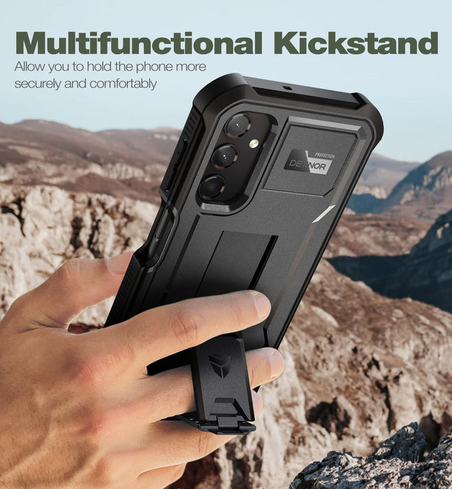 For Samsung Galaxy A25 A24 5G 6.5Inch Heavy Duty Military Grade Protection Shockproof Case With Built-In Screen Protector