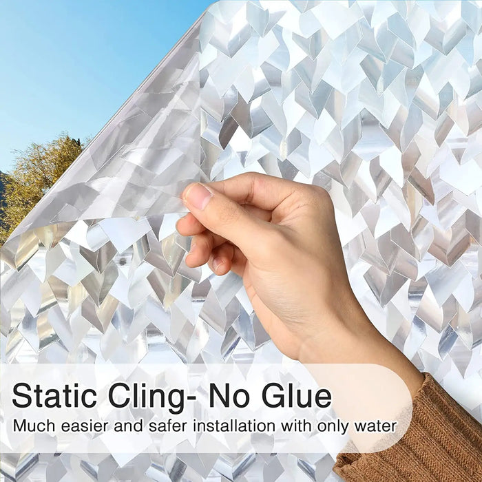 Stained Glass Window Film - Decorative Privacy Covering