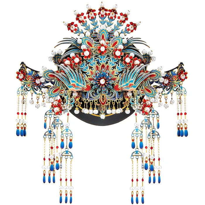 Metal Model Kits For Adults Kingfisher Phoenix Tiara Fridge Magnet