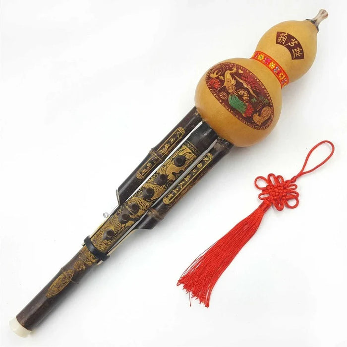 Professional Bamboo Hulusi For Adults A Key Gourd Wind Instrument