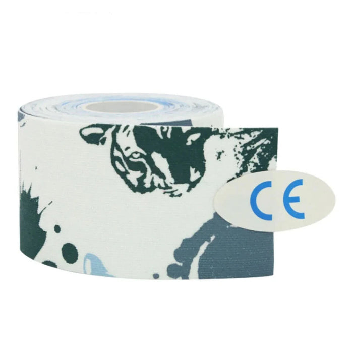 5Cm Cotton Kinesiology Tape Waterproof Muscle Support & Pain Relief