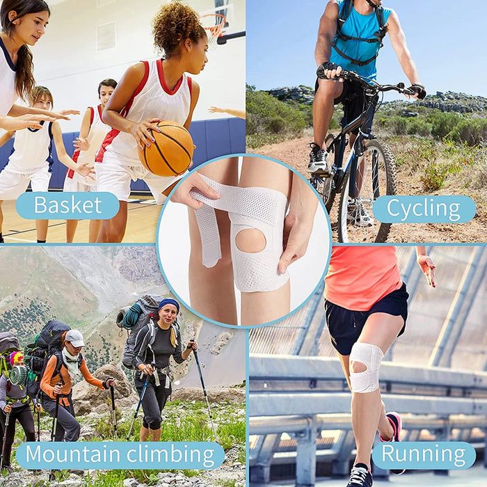 Sport Compression Knee Support Sleeve For Basketball & Volleyball