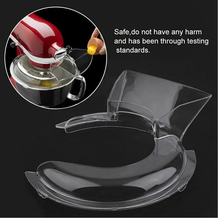 W10616906 Pouring Shield Bowl Cover For Kitchenaid 4.5 And 5 Qt Polished Or Brushed Tilt Head Stand Mixer Bowls Only For Kn1Ps