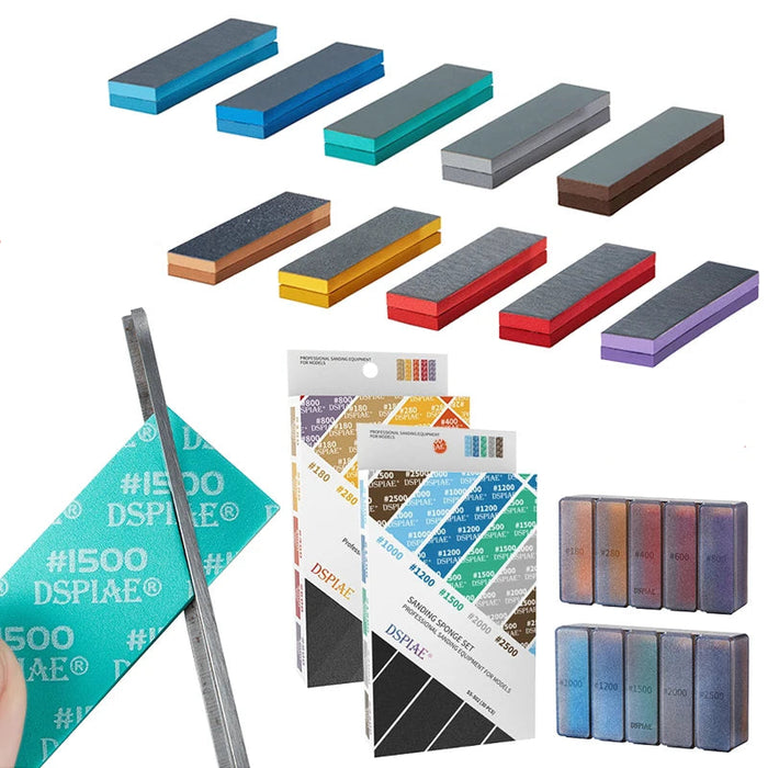 30 Piece Polishing Sanding Sponge Set For Military Gundam Model Combo Arc Grinding