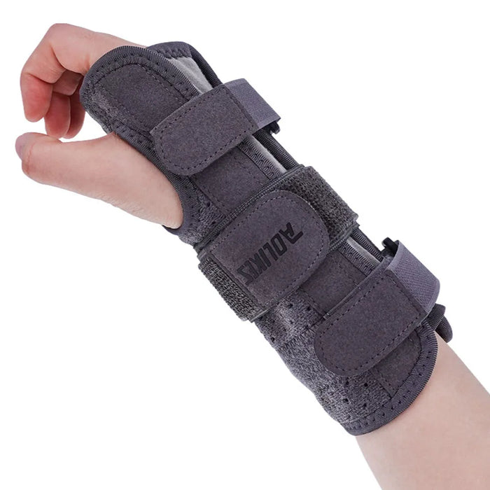 3 Strap Wrist Brace With Metal Splint Relieves Carpal Tunnel Tendinitis Arthritis