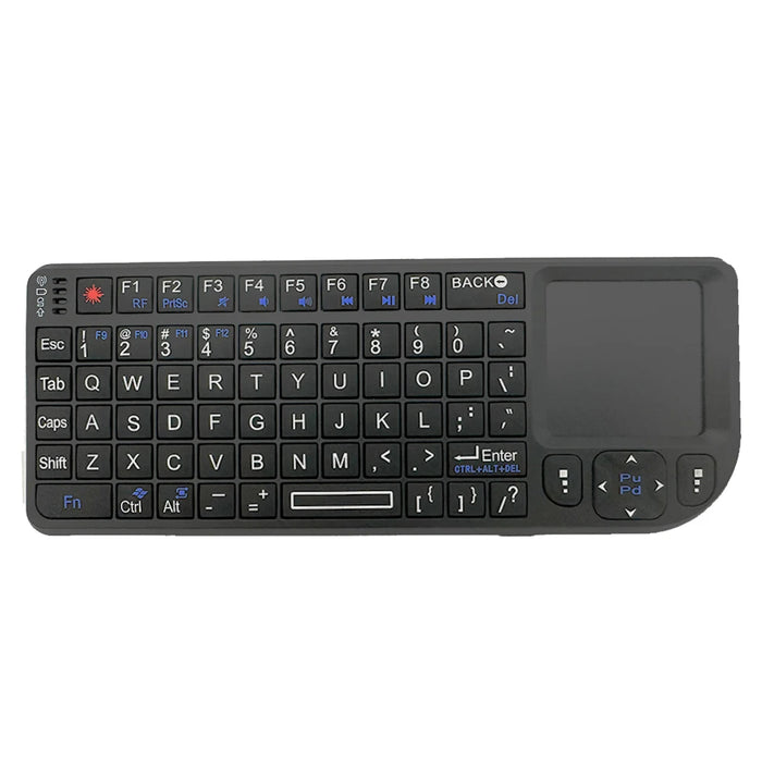 2.4G Mini Wireless Keyboard A8 - 7 Colour Backlit Touchpad Air Mouse For Android Tv Box