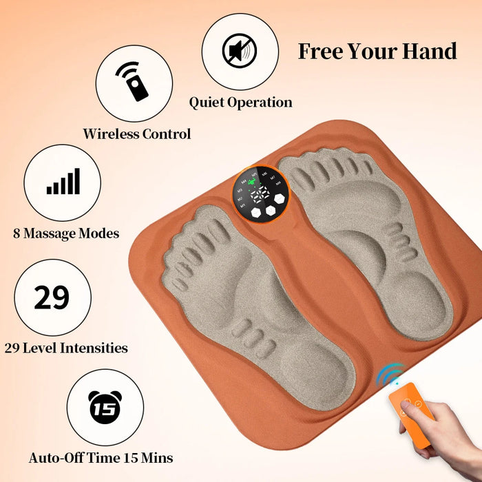 Ems Foot Massager Pad With Controller