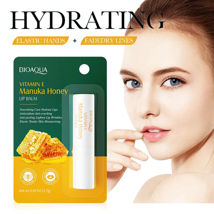3 Piece Moisturizing Vitamin E Honey Lip Balm