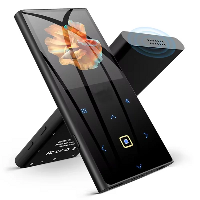 Portable 32Gb Mp3 Player With 2.4 Screen & Built In Speaker Supports Up To 128Gb Tf Card