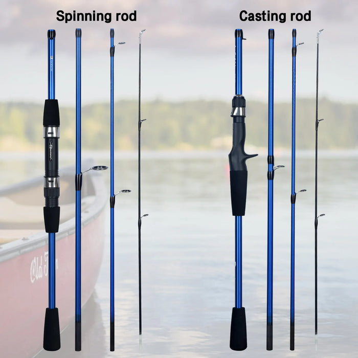 Ultralight Carbon Fishing Rod 4/5 Sections