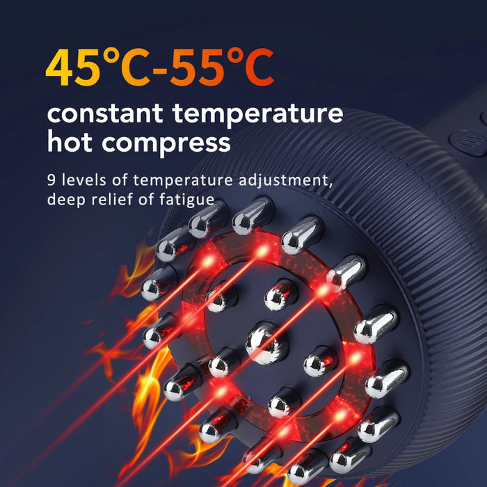 Microcurrent Lymphatic Drainage Massage Brush