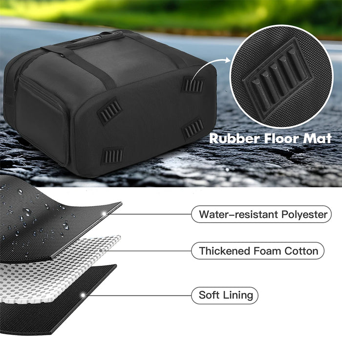 Portable Carry Bag Waterproof Power Supply Travel Storage Bag Power Station Bag For Ecoflow Delta 3 Plus / Solar Generator Delta