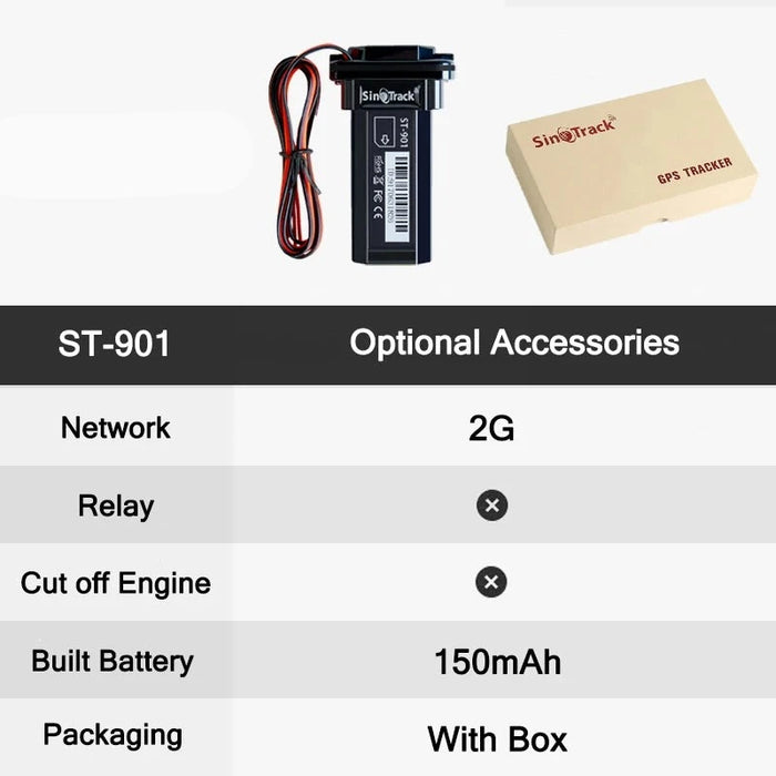 Waterproof Gps Tracker for Vehicles Real Time Locator