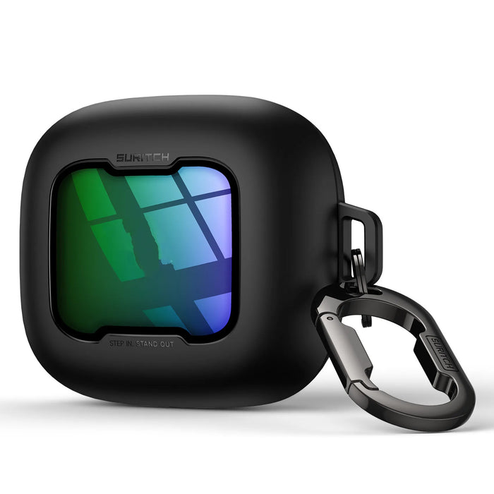 For Beats Powerbeats Pro 2 2025 Magnetic Locking Shockproof Bumper Protective Case With Carabiner & Keyring