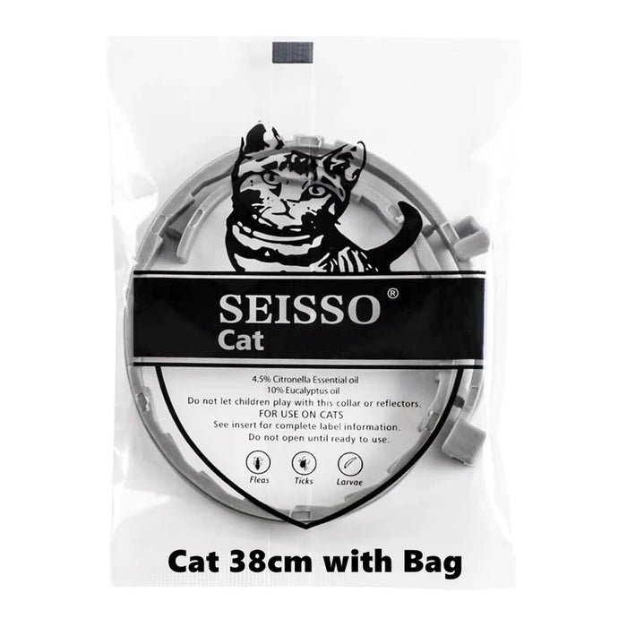 Adjustable Anti Flea Tick & Mosquito Pet Collar Safe For Dogs & Cats