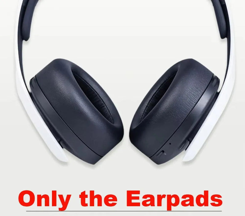 Pair of Memory Foam Ear Pads For Ps5 Pulse 3D Wireless Headphones Replacement Cushions