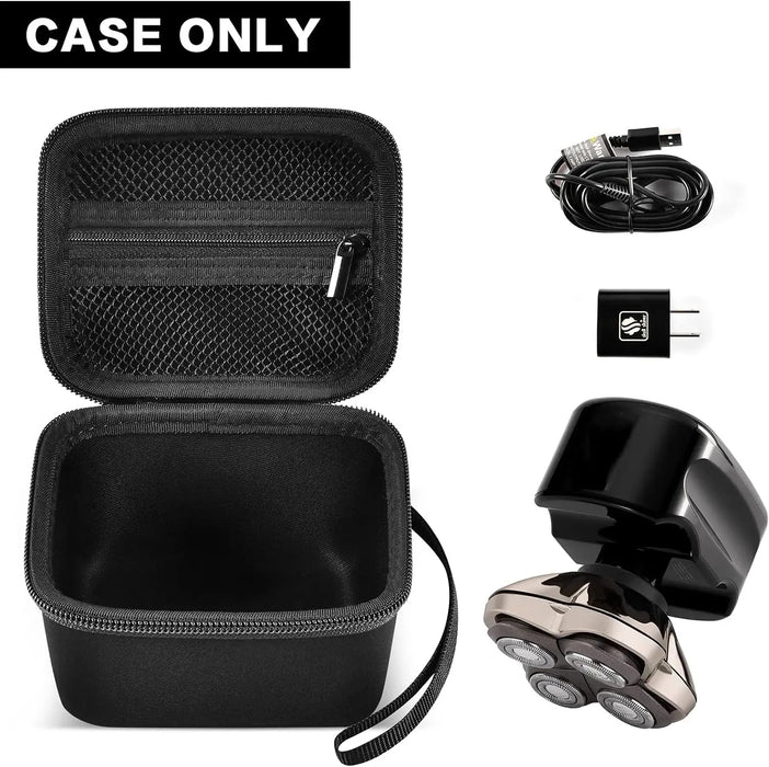 Ll Shaver Pitbull Pro Razor Case Mens Head Shaver Storage Bag Zipper