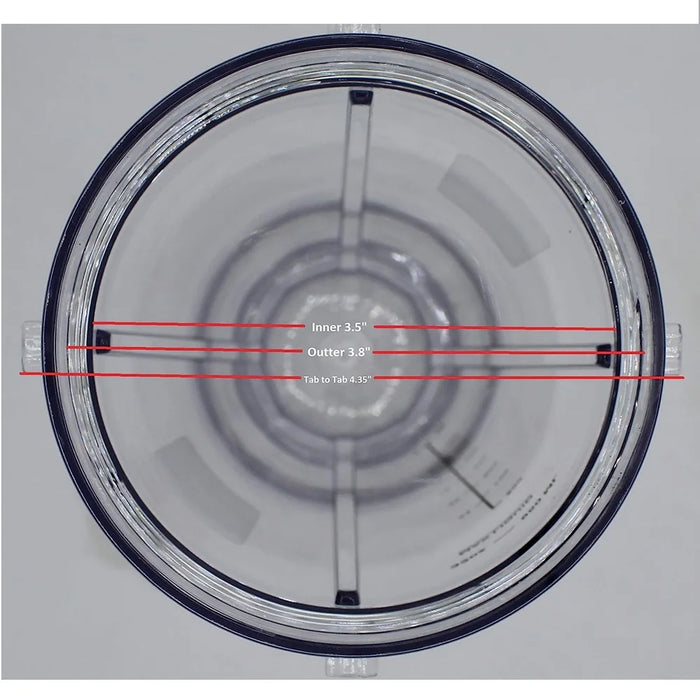 32Oz Cup With Sip N Seal Lids Compaible With Nutri Ninja Auto-Iq 1000W And Duo Blenders - Premium Blender Cups 2 Pack