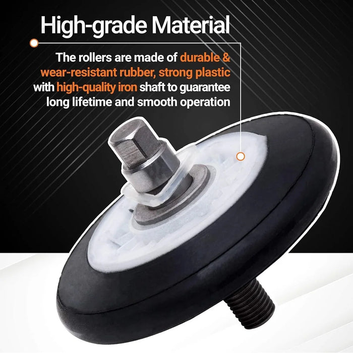 4581El2002C Dryer Drum Roller For Lg Kenmore Dryers Ap5688895 4581El2002A 4581El2002B 4581El2002D Ps8260240 - Pack Of 4