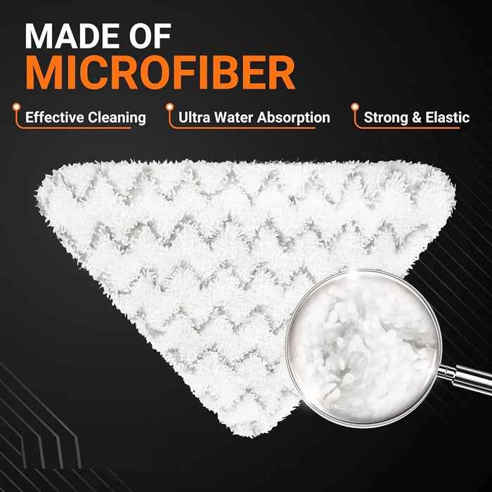 6 Pack s Pads For Bissell Poweredge And Powerforce Lift-Off Steam Mop 2078 2165 20781 Series Microfiber Steam Mop Pads