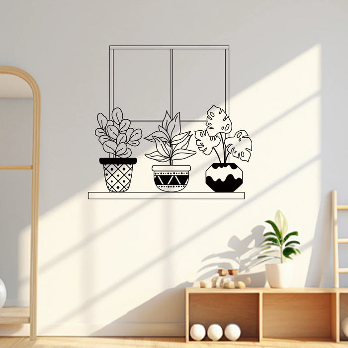 Decorative Plant Pattern Wall Stickers For Home