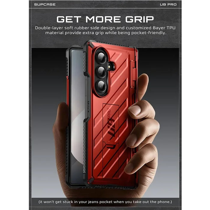 For Samsung Galaxy Z Fold 7 Ub Pro Full Shockproof Heavy Duty Rugged Phone Case With Built-In Screen Protector