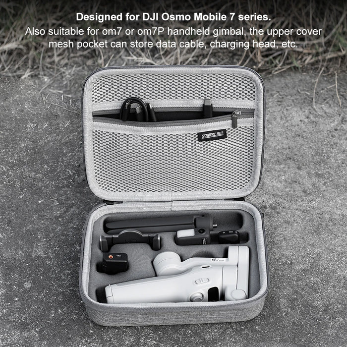 Carrying Case For Dji Osmo Mobile 7 / 7 Pro Storage Case Compartment Protective Handbag Shockproof Shoulder Bag Gimbal Accessories