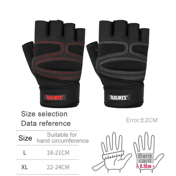 Weight Lifting Gloves Half Finger Heavyweight