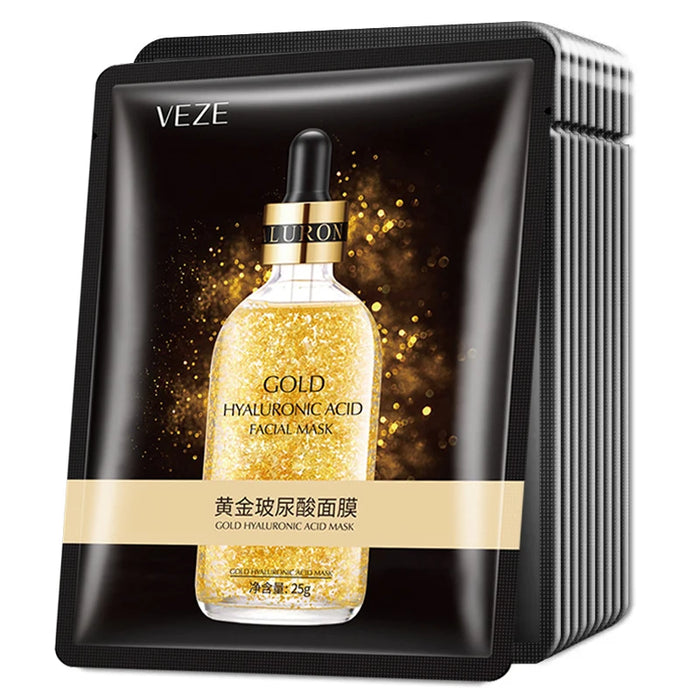 20 Hyaluronic Acid Collagen Face Masks Moisturizing Firming Hydrating
