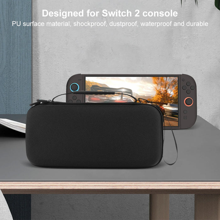 Storage Bag For Nintendo Switch 2 Eva Carrying Case Hard Shell Shockproof Bag Shockproof Protective Travel Bag For Switch 2