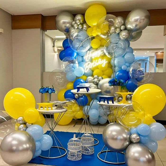 The Summer Balloon Arch Set Is Suitable For Various Occasions Such As Birthdays Swimming Pool Parties Weddings