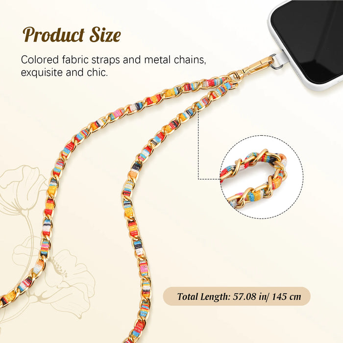 For Most Smartphones Anti-Theft Strap Cell Phone Chain Crossbody Universal Phone Lanyard