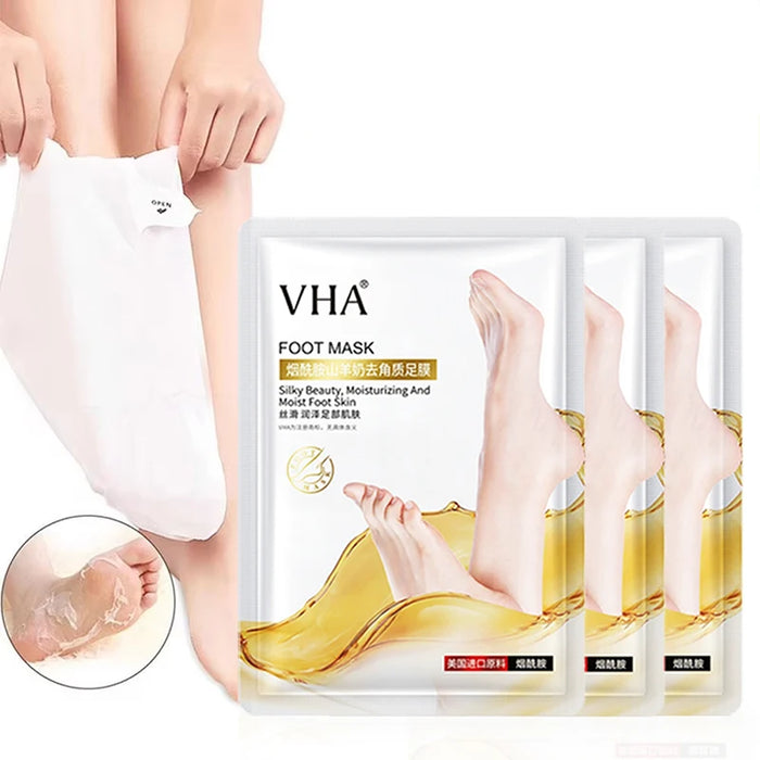 Goat Milk Exfoliating Foot Mask 5 Pairs