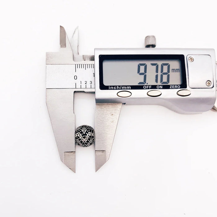 925 Sterling Silver Rebel Street Karma Charm Bead For European Jewelry