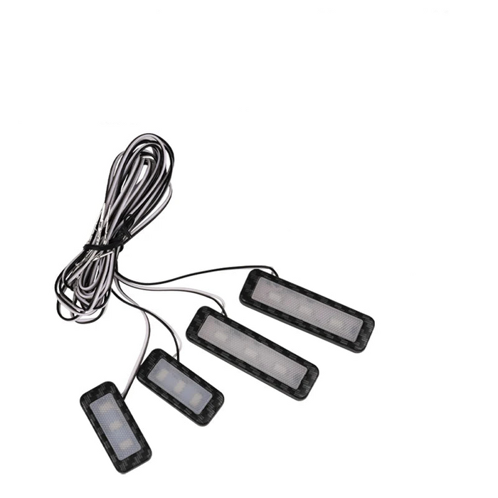 Universal Car Door Interior Led Atmosphere Lights 4Pcs