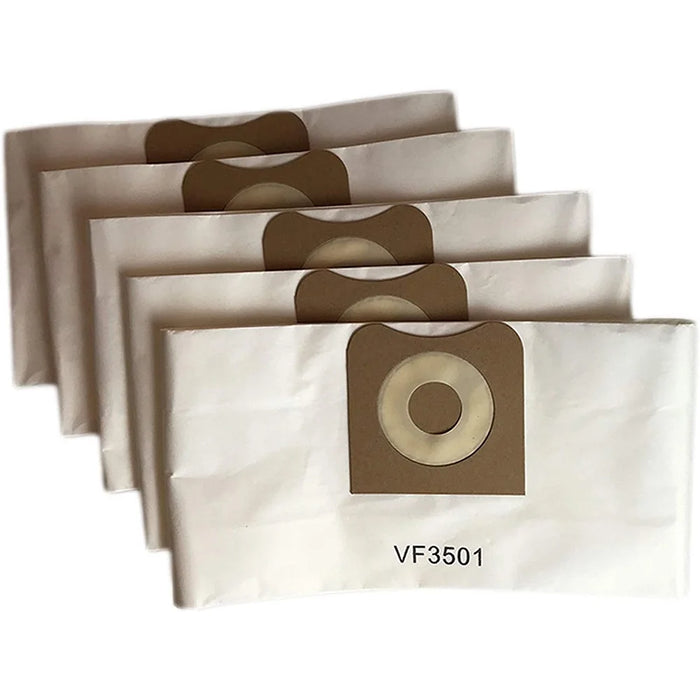 Dust Collection Bags Compatible With Ridgid Vf3501 3-4.5 Gallon Wet / Dry Vacuum Bags Wd40500 Wd40700 Wd40501 Wd45500 Wd45220