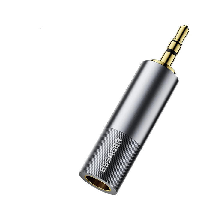 3.5Mm To 6.5Mm Audio Jack Adapter For Phone Pc Earphones Speaker Sound Card Guitar Dvd Amplifier 6.5 To 3.5Mm Converters