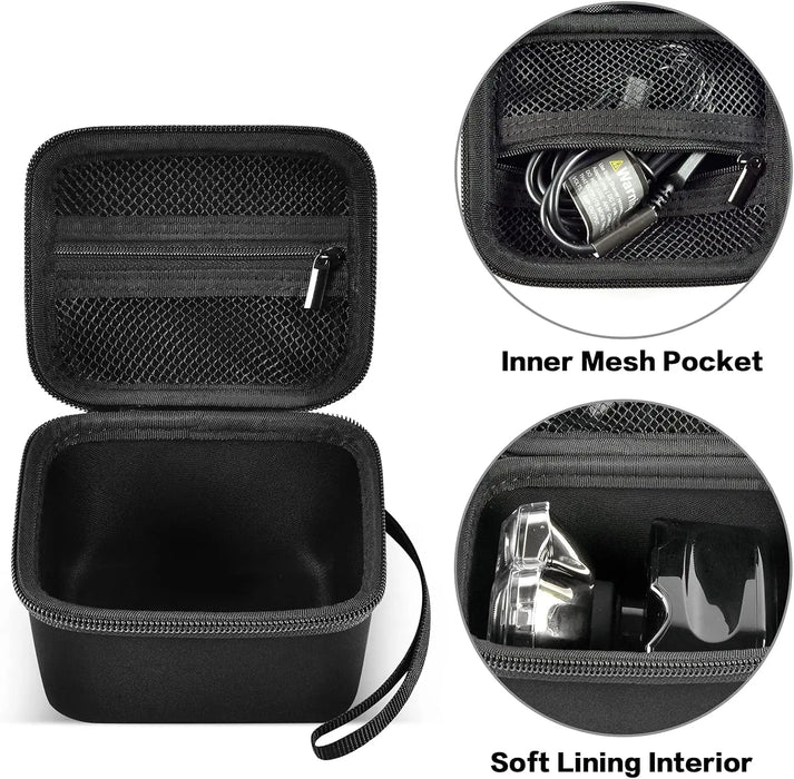 Ll Shaver Pitbull Pro Razor Case Mens Head Shaver Storage Bag Zipper