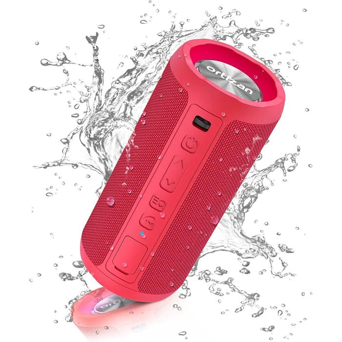 Portable Wireless Speaker With 24W Stereo Sound 30H Playtime Tws & Ipx7 Waterproof Ideal For Travel