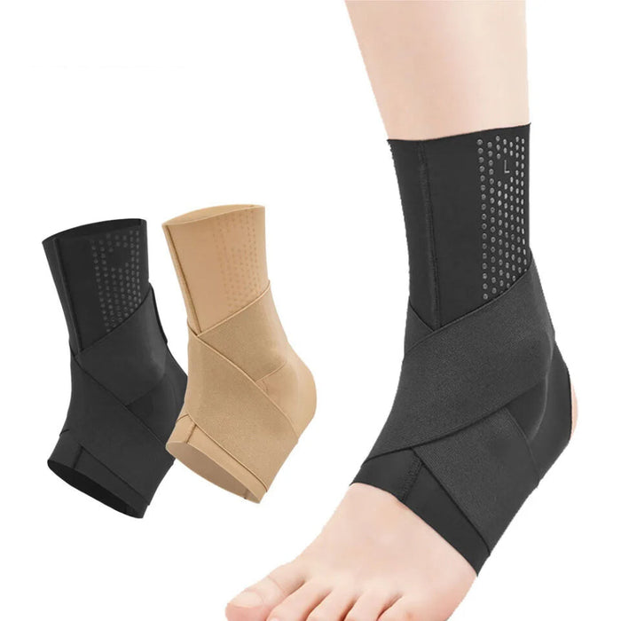 Adjustable Ankle Brace For Sprains Strong & Breathable Support