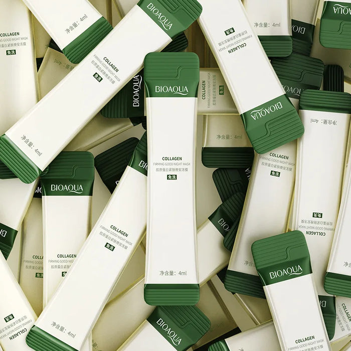 30 Piece Collagen Sleeping Facial Masks Moisturizing Anti Wrinkle Nourishing No Wash Face Mask