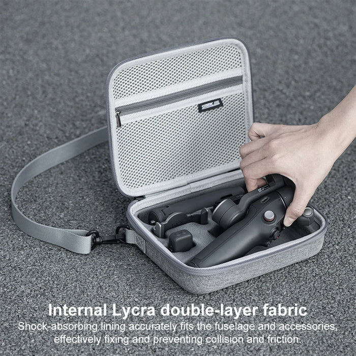 Carrying Case For Dji Osmo Mobile 7 / 7 Pro Storage Case Compartment Protective Handbag Shockproof Shoulder Bag Gimbal Accessories