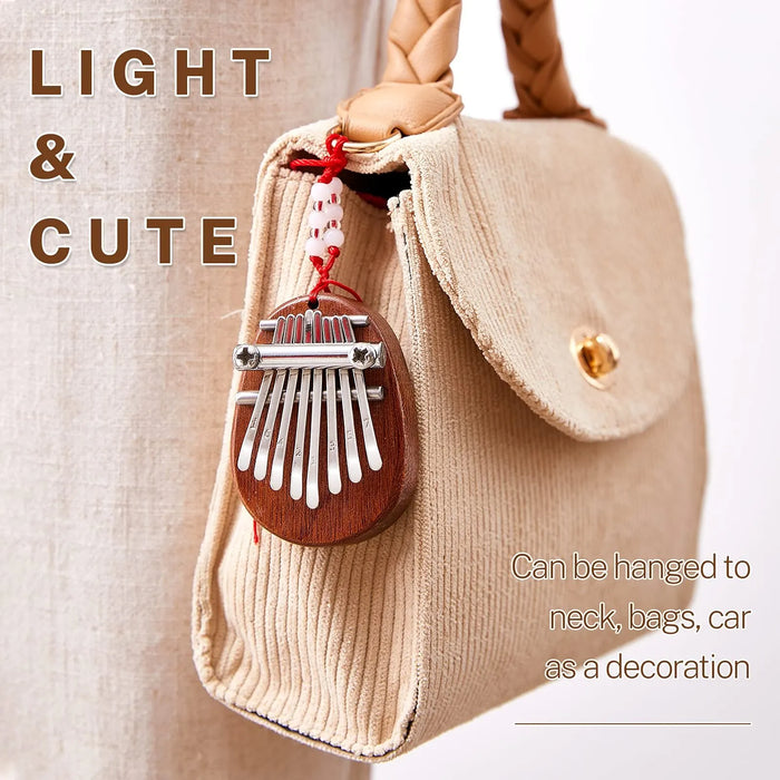 8 Key Mini Kalimba Thumb Piano Cute Gift Set For Kids